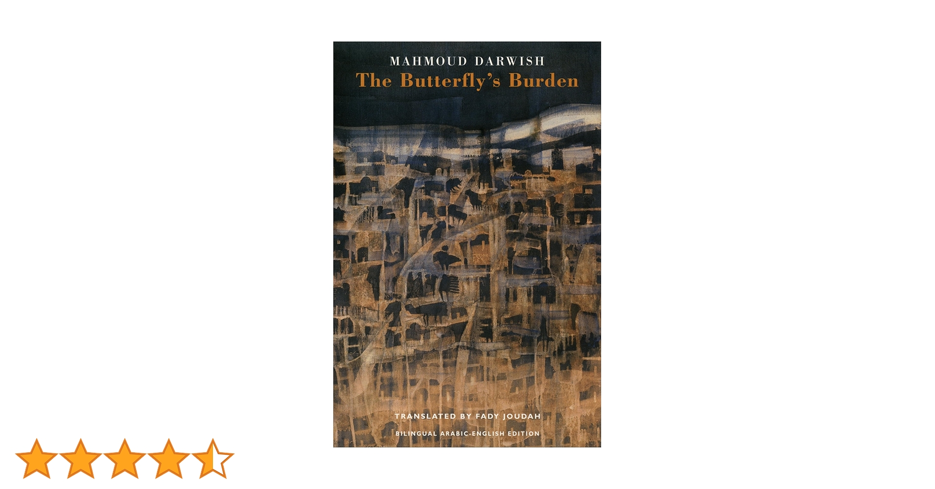 The Butterfly's Burden: Amazon.co.uk: Mahmoud Darwish, Fady